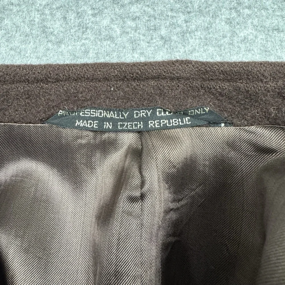 Tailors Row By Deansgate 100% Camel Hair Blazer Coat Jacket Chocolate‎ Brown 50R